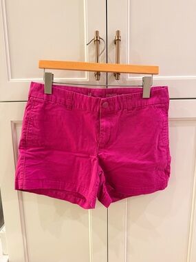 GAP Women's 4” Pink Cotton Shorts